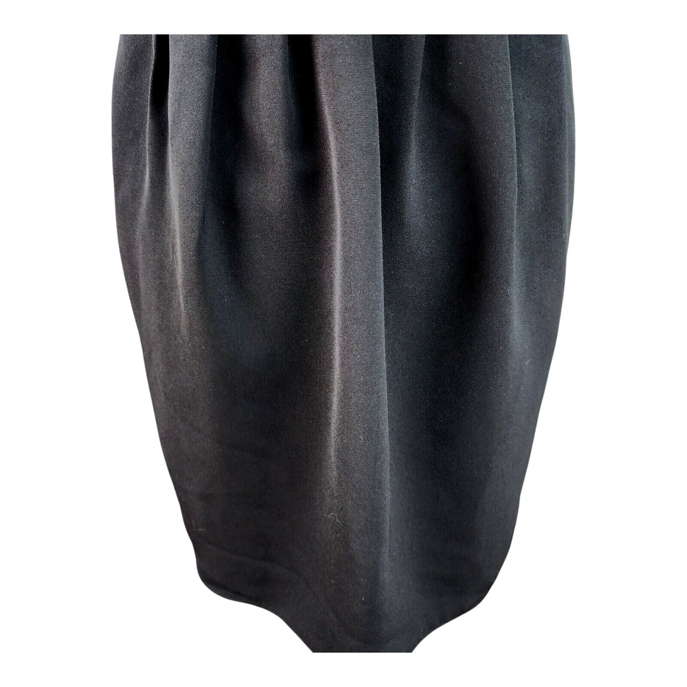 Shoshanna Sexy LBD Dress Womens 4 Black One Shoulder Gem Embellished Cocktail Pa - Picture 9 of 12